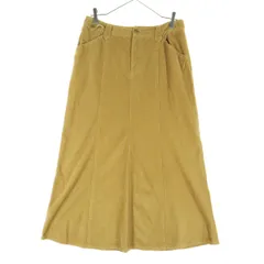 美品 Eddie Bauer エディーバウアー ロングスカート 8 ブラウン レディース 古着