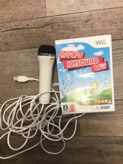 【MUS229】Wii ソフト カラオケジョイサウンド　マイク付き