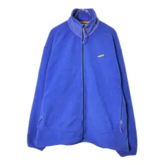 90年代 USA製 patagonia パタゴニア レギュレーター R3 フリースジャケット アウトドア ブルー(メンズ XL)中古 古着 X1793
