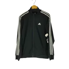 アディダス adidas スリーストライプス レギュラーフィット ダブルニット トラックジャケット メンズ JPN：L 
