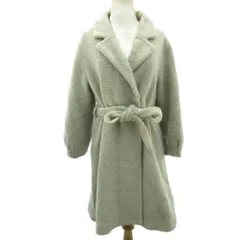 ロッソ ROSSO アーバンリサーチ ボア コートジャケット ロング ダブル ベージュ系 F ■YHS3