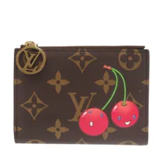 ルイ ヴィトン LV×TM ポルトフォイユ リサ チェリー 村上隆 M13420 モノグラムキャンバス 二つ折り財布 LV 0461 LOUIS VUITTON