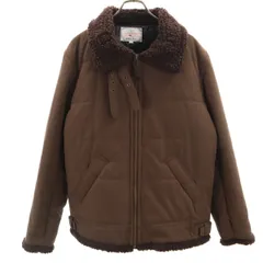 AVIREX アビレックス B-3 ボア フライトジャケット XL ブラウン メンズ 古着