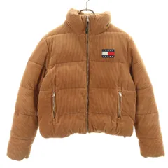 TOMMY JEANS トミージーンズ コーデュロイ 中綿ジャケット XS ベージュ系 レディース 古着