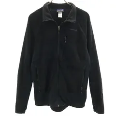美品 patagonia パタゴニア R2 フリースジャケット M ブラック STY25137FA14 アウトドア POLARTEC メンズ 古着