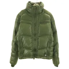 DIESEL ディーゼル ダウンジャケット L カーキ メンズ 古着