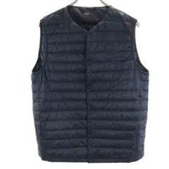 UNIQLO ユニクロ ウルトラライトダウン コンパクト ベスト L ネイビー メンズ 古着