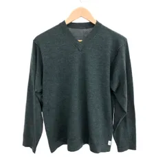 CALVIN KLEIN カルバンクライン Vネックニット サイズ:M ウール    グレー メンズ / 243001004382