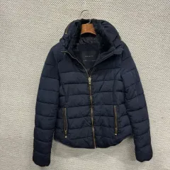 ザラ ZARA ベーシック カジュアル ショート ダウン アウター M A04529