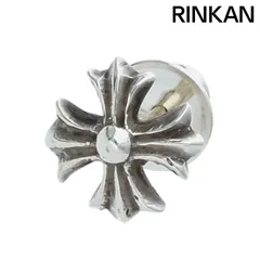 クロムハーツ  No2 CH PLS/CHプラススタッド シルバーピアス メンズ