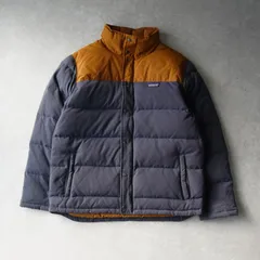 パタゴニア Bivy Down バイカラー ダウンジャケットブルーグレー / マスタード メンズ