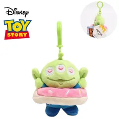 リトルグリーンメン　ぬいぐるみキーホルダー　ドーナツVer