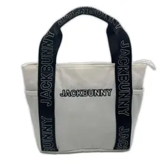 【未使用】JACKBUNNY ラウンドバッグ リネン　ベージュ・ブラック ジャックバニーのバッグ入荷しました！！｜R16相模原店｜ゴルフの