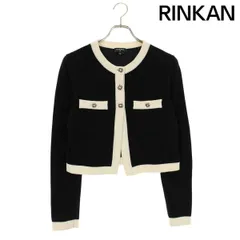 シャネル  P76462K10983 ココマークボタンカシミアカーディガン レディース 36