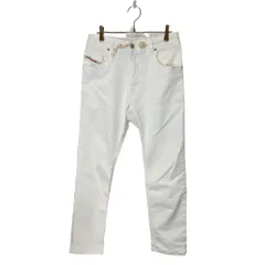 DIESEL ディーゼル 2032 D-KROOLEY-B JOG ジョグ パンツ ジップフライ ストレッチ ジーンズ A14847 068HX 28 ホワイト メンズ