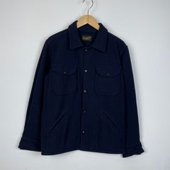 12aw テンダーロイン ベア ウールジャケット 短丈 ネイビー 美品 XS