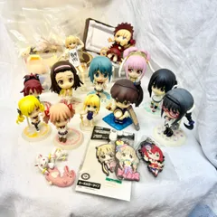 349 12体 まとめ売り 魔法少女まどか☆マギカ ねんどろいど フィギュア 鹿目まどか 暁美ほむら 巴マミ 佐倉杏子 美樹さやか キュゥべえ 美少女