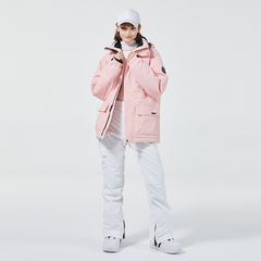 OVERCOME 韓国スノボウェア ジャケット ピンク 男女兼用 OVERCOME 韓国スノボウェア ジャケット ピンク 男女兼用 - メルカリ