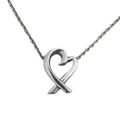 TIFFANY ティファニー ネックレス パロマ ピカソ ラビング ハートペンダント スモール SV925 全長41cm アクセサリー【中古】 22601K107