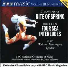 英CD BBC National Orchestra Of Wale Stravinsky: Rite Of Spring - Britten: Four Sea Inte BBCMM135 BBC Music Magazine /00110
