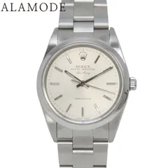 【保証書付】ロレックス エアキング 14000M SS Y番 シルバー 自動巻き メンズ 41100096302【中古】【アラモード】