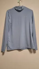 Lecaf ゴルフウェア 長袖 Tシャツ スカイブルー 100