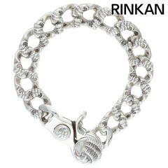 RINKAN クロムハーツ フローラルシルバーブレスレット11リンク - メルカリ