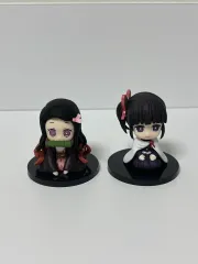 リボルブ 鬼滅の刃 着席フィギュア 禰豆子 栗花落 カナヲ