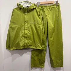 mont-bell モンベル レインウェア クレッパー Kid's キッズ ライムグリーン 160【送料込み】