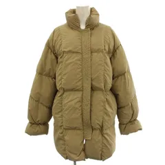 トゥデイフル TODAYFUL 22AW STAND COLLAR DOWN JACKET ダウンジャケット スタンドカラー 36 ベージュ 12220007 /☆G