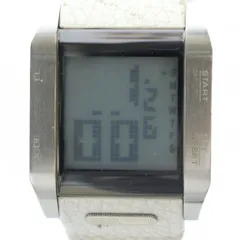 ディーゼル DIESEL 腕時計 ウォッチ クォーツ デジタル シルバーカラー 銀色 ロゴ DZ-7088 /MQ ■GY18