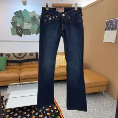 トゥルーレリジョン ジョイ ヴィンテージ インディゴデニム ウォッシュ デニムパンツ 24インチ C08390