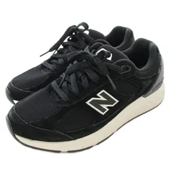 ニューバランス NEW BALANCE WW1880B1 スニーカー スエード US7 黒 ブラック /☆G