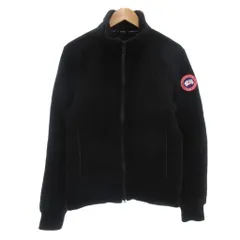 カナダグース CANADA GOOSE ローソン ジャケット カインド フリース S ジップアップ ロゴ 黒 ブラック 7049M /AEのサムネイル