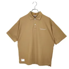 Cph/Golf CAPTAINS HELM キャプテンズヘルム ゴルフ DIGNIFIED LOGO S/S POLO 半袖 ポロシャツ CHG23-SS-T10 M ブラウン メンズ