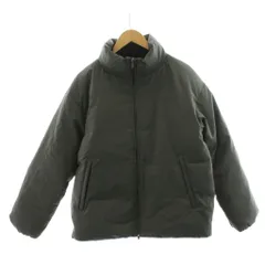 B&Y ユナイテッドアローズ BEAUTY&YOUTH ビューティー&ユース 小松マテーレ ダウンジャケット スタンドカラー ナイロン アウター M カーキ 1225-114-0191 /AN54