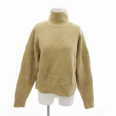 ザラ ZARA ニット セーター ハイネック 長袖 S ベージュ /HO△ 0321 ■GY39