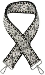 [Estimation エスティメイション] ショルダーストラップ バッグ ショルダー ベルト 肩掛け 幅広 太め ワイド 単品 付け替え 交換用 肩紐 柄 刺繍 BAG STRAP SHOLDER エレガント