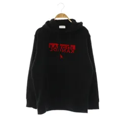 ジュンレッド JUNRed × カンゴール KANGOL プルオーバ―スウェットトップス パーカー フーディー M ブラック レッド /DF ■OS ■ADのサムネイル