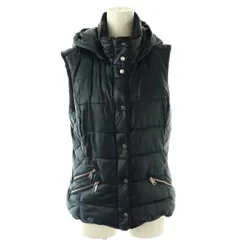 ザラ ZARA 中綿フードベスト アウター S 紺 /NR ■OS