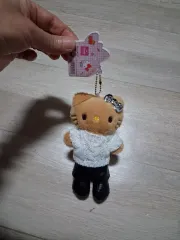 ハローキティ ぬいぐるみ キーホルダー 新品 (送料無料※メルカリshop取引では対象外)