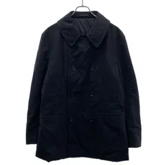 Y's for men ワイズ フォーメン NYLON TASLAN PEACOAT WITH THINSULATE Pコート MA-C01-600 ブラック 3のサムネイル