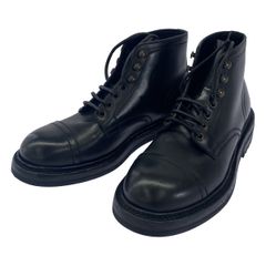 RRL ダブルアールエル キャップトゥ ブーツ 黒 UK9 27.5cm 箱付 - メルカリ