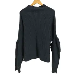 アメリヴィンテージ Ameri VINTAGE ポリ混 レーヨン バルーン袖 ハイネック ニット レディース 表記無 