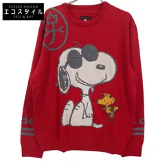 CASTELBAJAC カステルバジャック 7212361101 ﾚｯﾄﾞ ｽﾇｰﾋﾟｰ柄 ｾｰﾀｰ 50