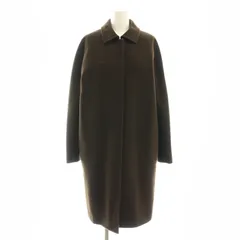 レリアン Leilian WHITE LABEL ウール コート ステンカラーコート アウター 9 ブラウン /DF ■OS