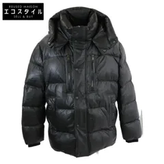 RalphLauren PURPLE LABEL ラルフローレン パープルレーベル 【新品同様/国内正規】Leather Down Hooded Jacket ラムスキン フード付ダウン XL