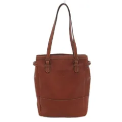 キタムラ Kitamura トートバッグ 肩掛け レザー 茶 ブラウン /UO