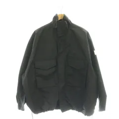 ダブルスタンダードクロージング ダブスタ DOUBLE STANDARD CLOTHING ナイロンツイルミドル丈 ジャケット ブルゾン F ブラック /DF ■OSのサムネイル