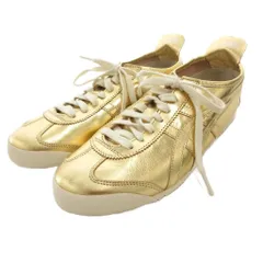 オニツカタイガー Onitsuka Tiger TH6G1L スニーカー シューズ ローカット 25.5cm ゴールドカラー ■GY11 /TZ